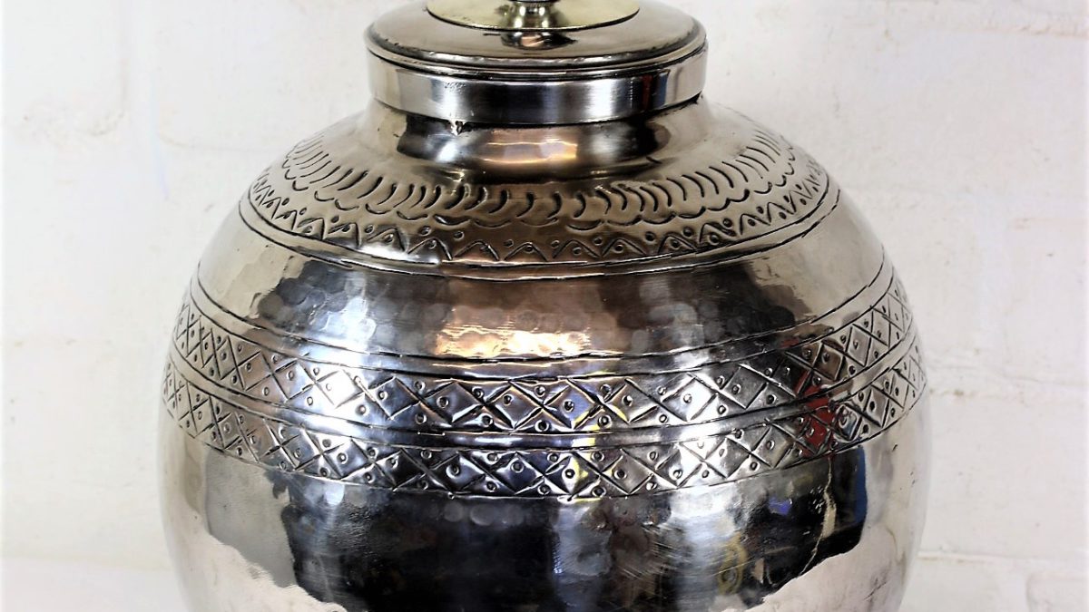 Hammered Metal Table Lamps – The Joy of Ethnic Table Lamps