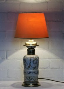 Antique Oil Lamp Conversion