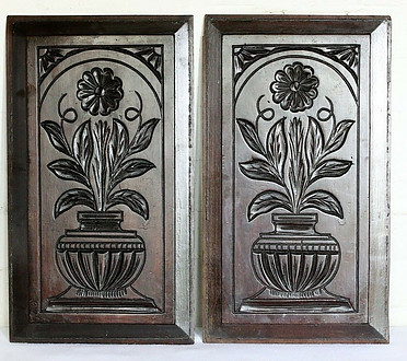 Antique French Carved Panles