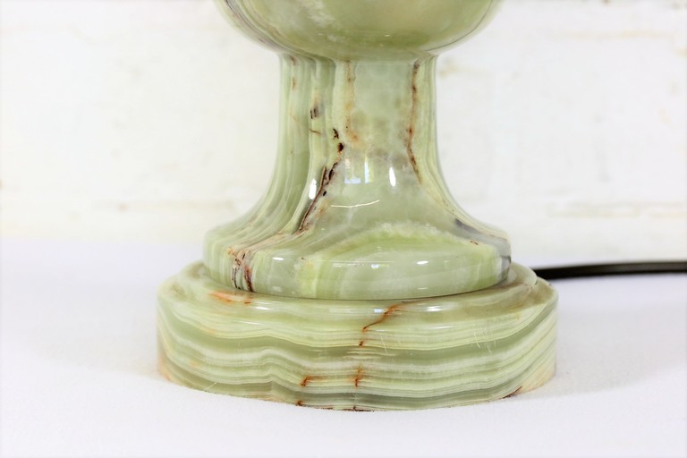 vintage marble table lamp