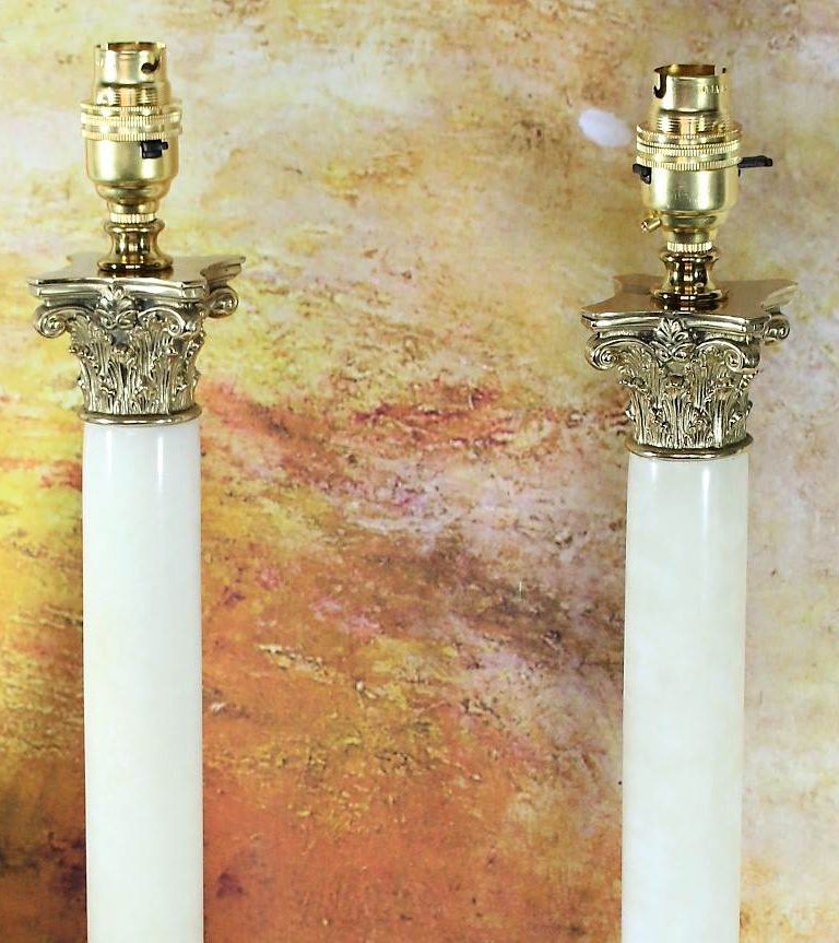 A Vintage Marble Table Lamp – An Iconic Interior design statement.