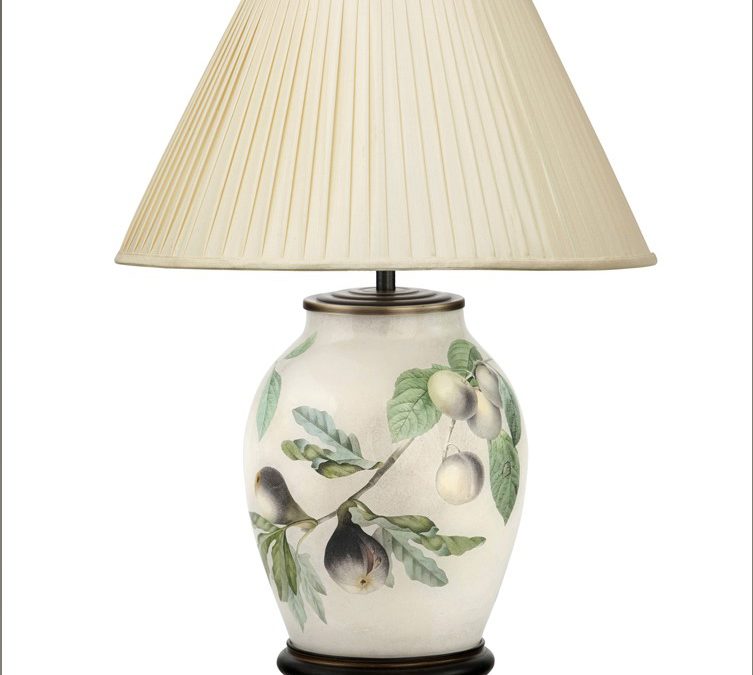 A Review of Jenny Worrall Table Lamps. Hand Made Potichomania Reverse Painted Lamps.