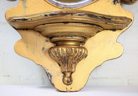 Restoring Antique Mirrored Sconces. An Edwardian Wall Sconce from the early 20th Century.