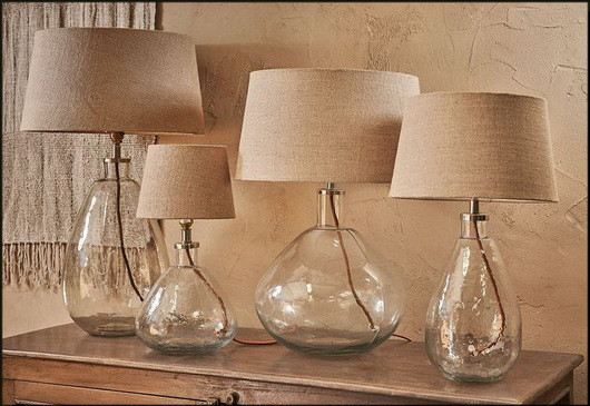 Artisan Glass Table Lamps