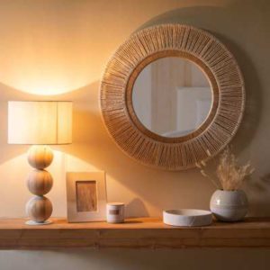 Rustic Wooden Table Lamps