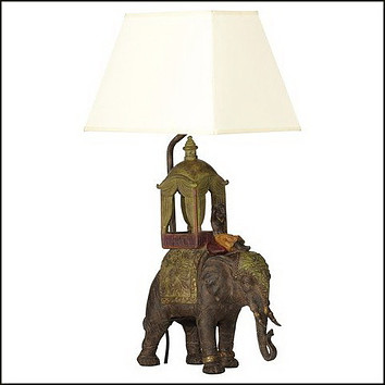 OKA elephant table lamp