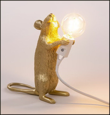 The Mouse Standing #1 Table lamp by Seletti.