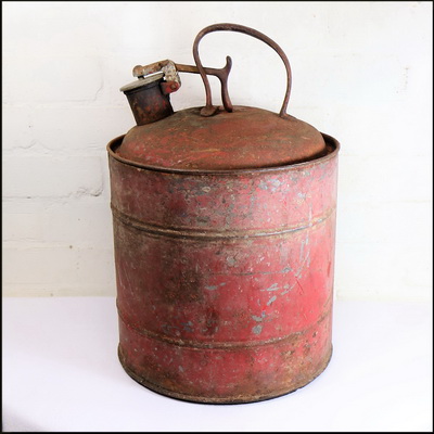 Vintage Petrol Can Lamp