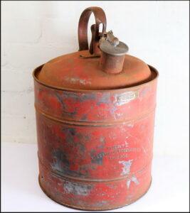 Vintage Petrol can Table Lamp