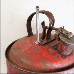 Vintage Petrol can Table Lamp