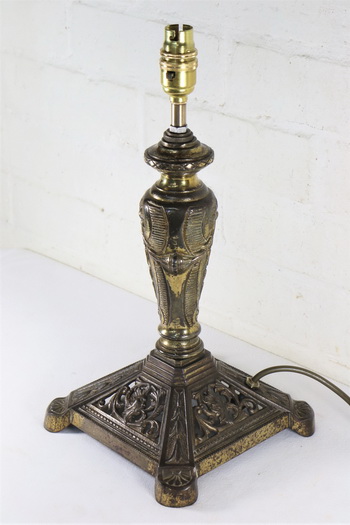 Restoring an Antique Victorian Oil Lamp Base