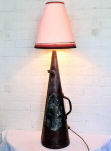 Making a Vintage Fire Extinguisher Table Lamp.