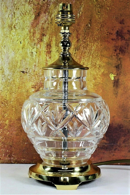 A Review of a “Kent” Waterford Crystal Table Lamp.
