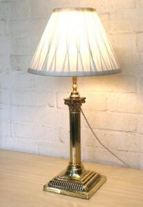 Corinthian Oil Lamp Base conversion